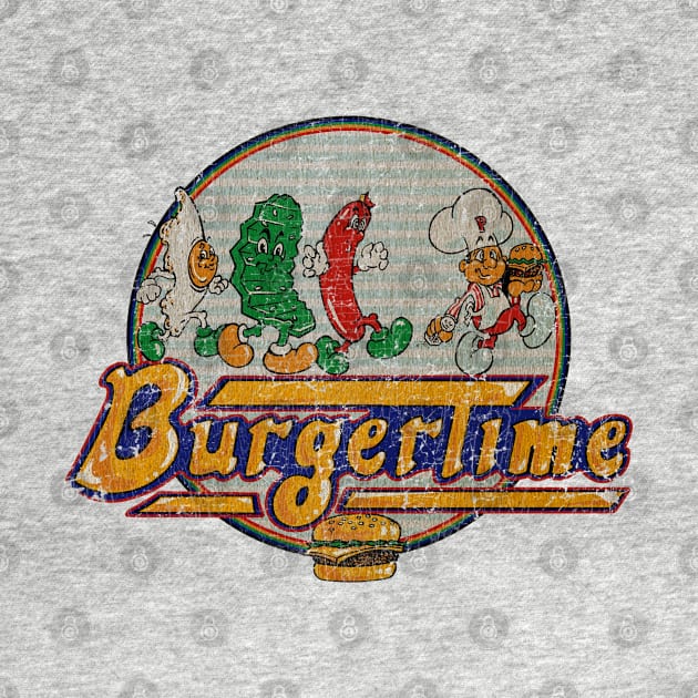 BurgerTime And Friend 1982 by Thrift Haven505